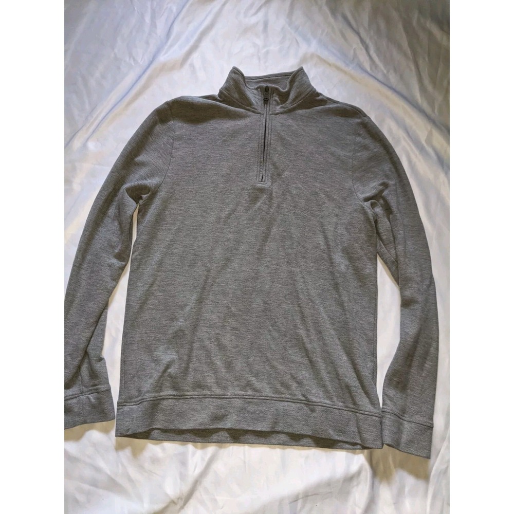 Vineyard Vines Kids 1/4 Zip Pima Cotton Size XL 18 Gray